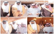 بالصور صاحب السمو الملكي الأمير سعود بن فيصل آل سعود يزور قصر النايف الأثري ب #جبة
