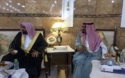 الشيخ ناهض المرعيد يقيم مأدبة غداء لرؤساء ومدراء الدوائر الحكومية ب #جبة