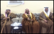 بالصور| صياح اللويمي يحتفل بأبنه "سعود" عريساً 