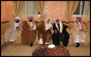 بالصور| إمام وخطيب المسجد الحرام الدكتور صالح آل طالب في ضيافة الرميح من العروج