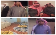 "بالصور" محمد مخلف العروج يقيم مأدبة عشاء بمناسبة وظيفة ابنه باسل