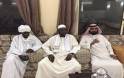 في #جبة ابوأحمد من الجالية السودانية يقيم مأدبة عشاء عقيقة ابنه بحضور الأهالي