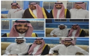 في إستراحة سحائب بالقاعد فضيل عبدالله الفضيل يحتفل بزواج ابنه سعود