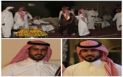 "بالصور" الأستاذ سعود الزيدان يقيم مأدبة عشاء بمناسبة حصول ابنه وليد على الماجستير وعقيقة لحفيدته رقيه الأحمد