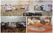 في #جبة "راعي الداره" وعدد من الضيوف بضيافة فراج كريم الفراج ويقيم مأدبة عشاء