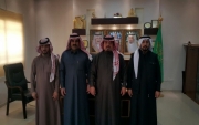 رئيس مركز إمارة #جبة يستقبل رئيس وأعضاء لجنة جبة الثقافية
